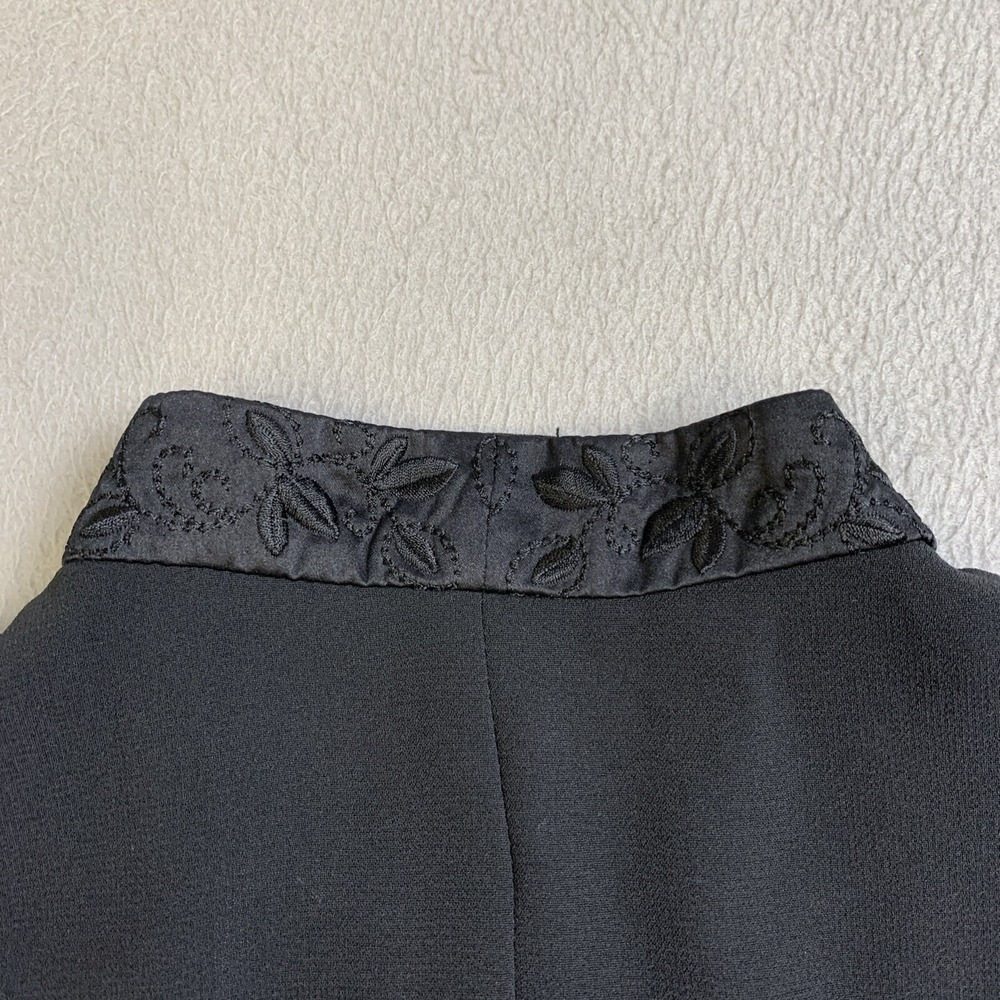 NYGARD Collection Vest Women's Size 10 Black Buttons Polyester RN 54365 - Picture 8 of 13